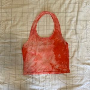 Shein tie-dye halter top.